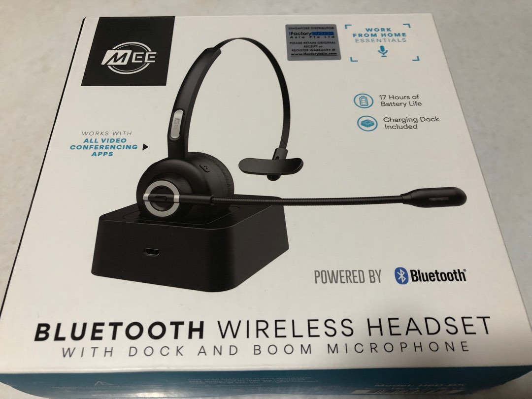 Mee Bluetooth Wireless Headset, Audio, Headphones & Headsets on Carousell