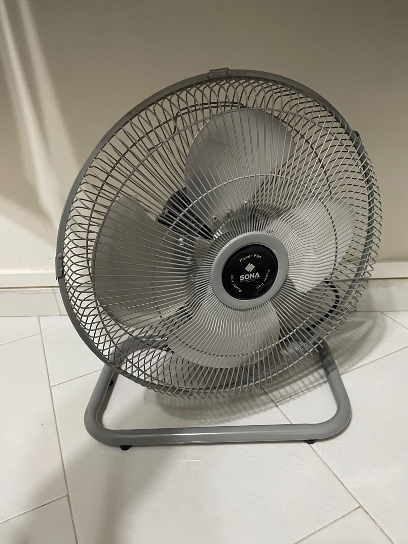 Sona Metal Blade Fan, Furniture & Home Living, Lighting & Fans, Fans on