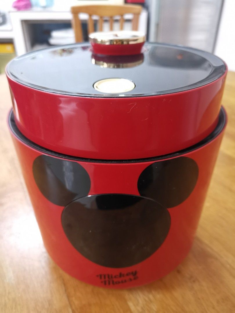 Mickey Mouse Mini Rice Cooker, TV & Home Appliances, Kitchen Appliances