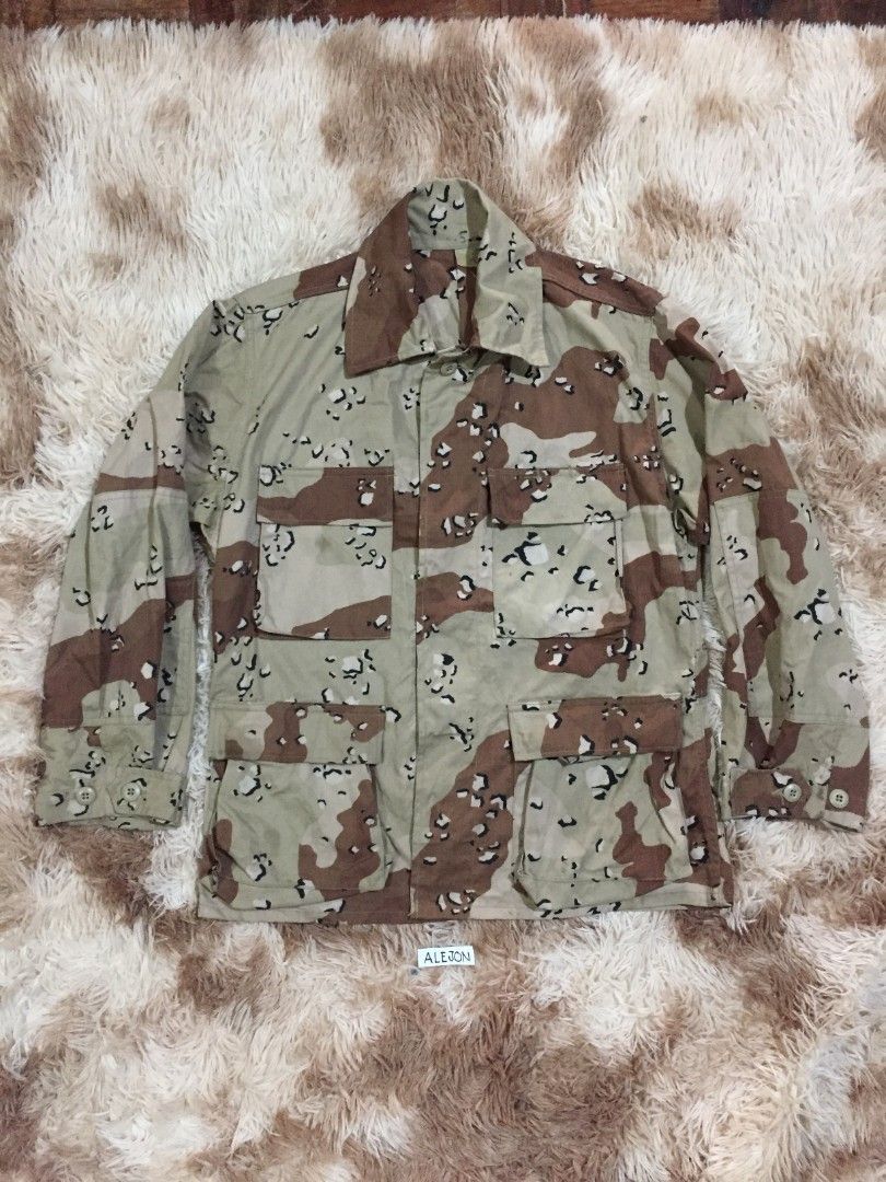 MILITARY DESERT CAMO FIELD JACKET BY TERRY MANUFACTURING CO., Men's ...