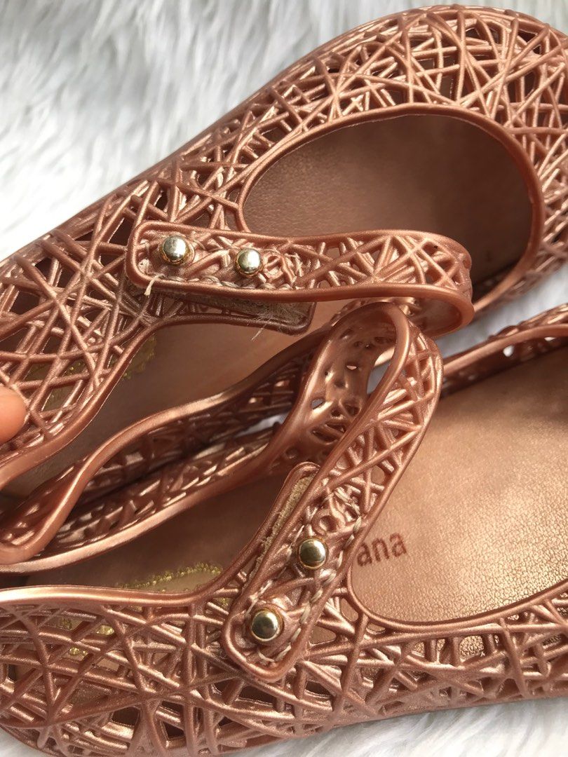 Mini melissa store campana rose gold