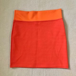 Mini Orange Skirt
