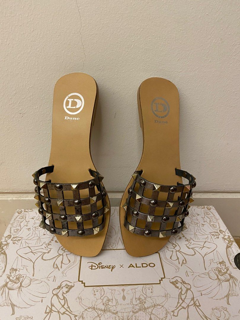Dune studded sandals top