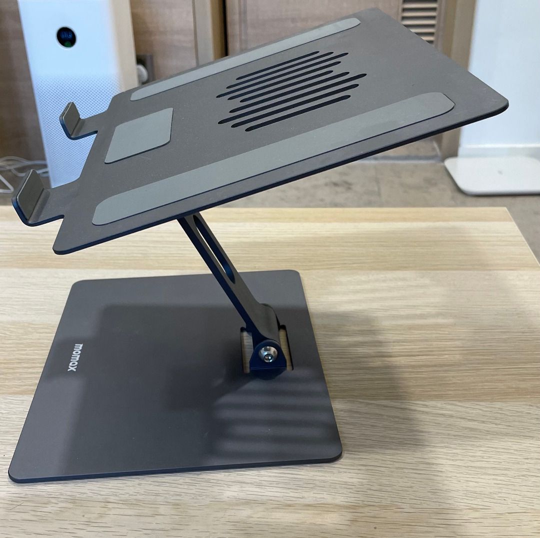 Momax adjustable laptop stand, 電腦＆科技, 電腦周邊及配件, 其他 Carousell