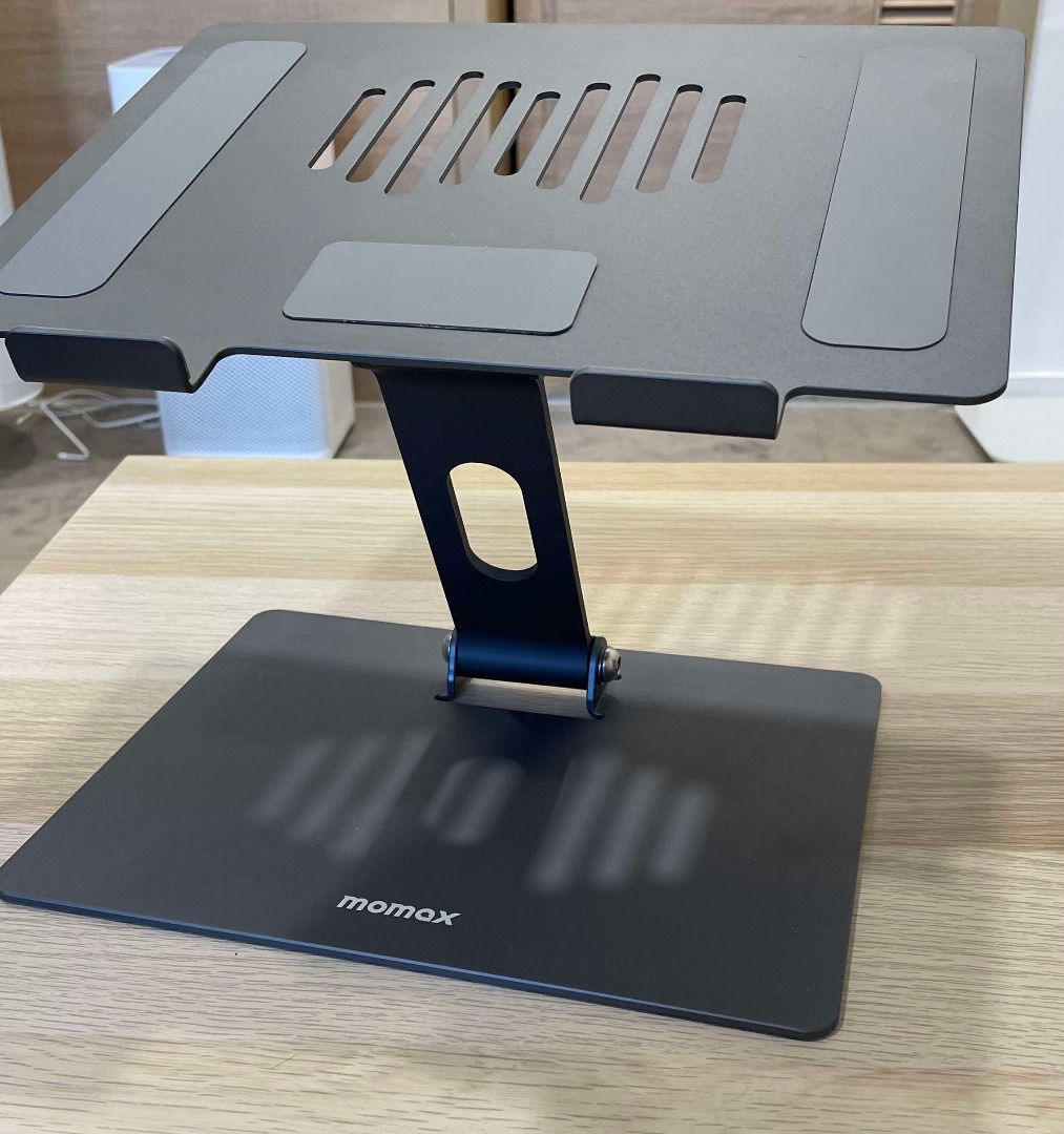 Momax adjustable laptop stand, 電腦＆科技, 電腦周邊及配件, 其他 Carousell