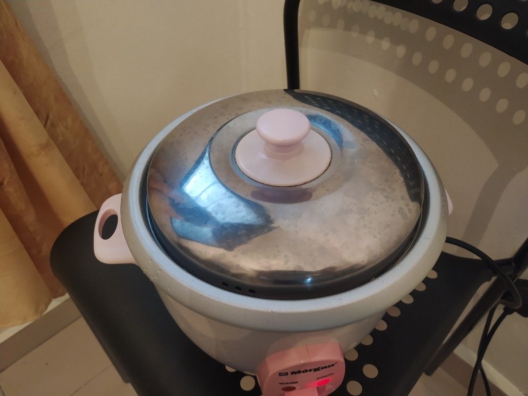 Morgan Rice cooker pink 1.0 Ltr / periuk nasi, TV & Home Appliances ...