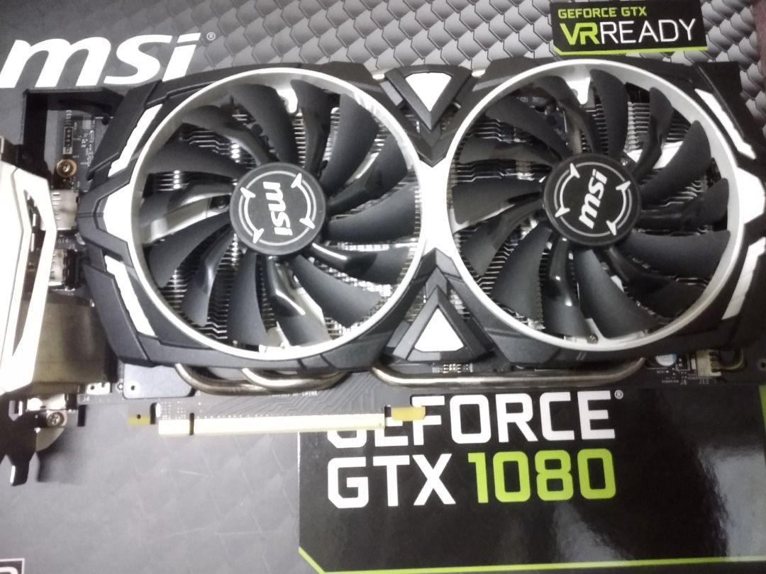 Msi gtx hotsell 1080 armor oc