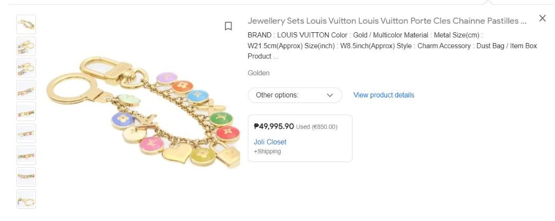 Second hand Louis Vuitton Necklaces - Joli Closet