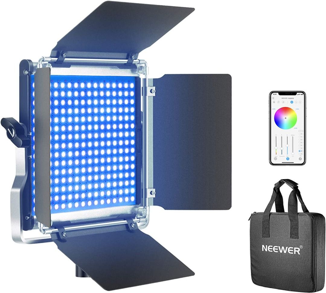 Neewer 660 RGB LED Video 2-Light Kit - The Camera Exchange
