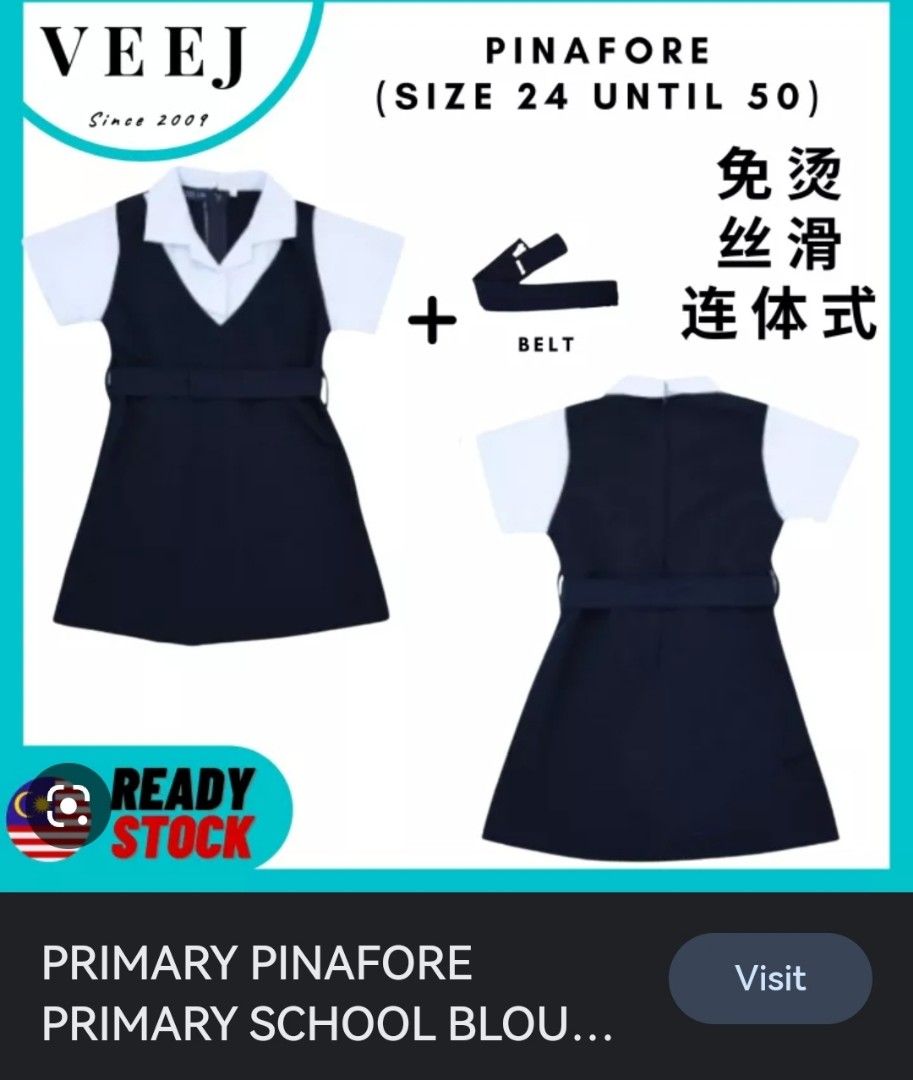 2 in 1 top pinafore dress