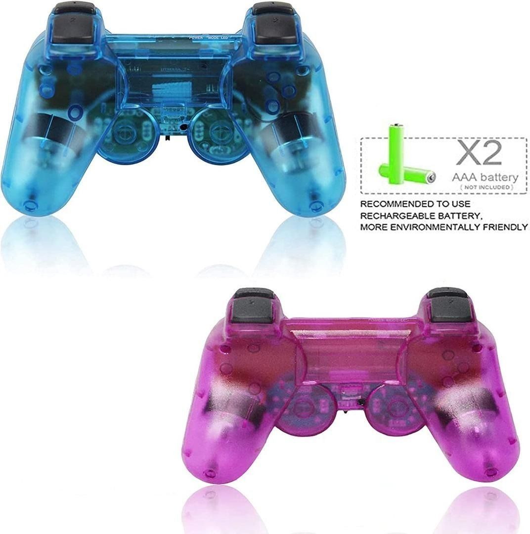 New Arrival! Wireless Controller for PS2,Builtin Dual Vibration 2.4G Gamepad Joystick
