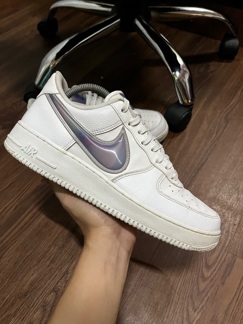 oversized swoosh air force 1