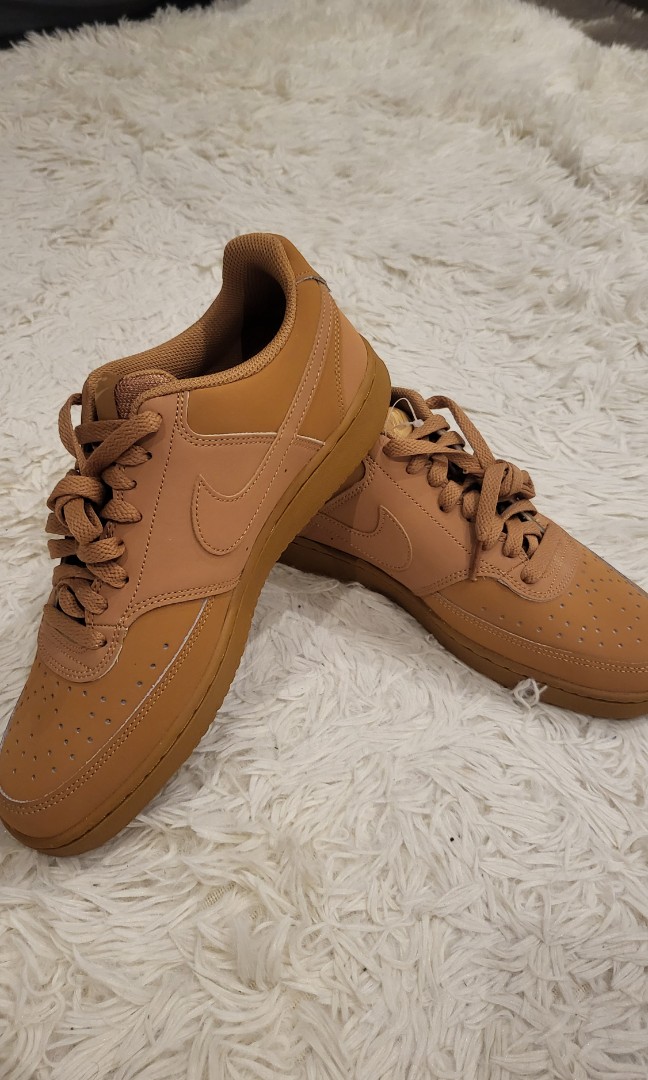 Nike Air Force 1 WB Flax Wheat Gum Brown On Feet Sneaker Review