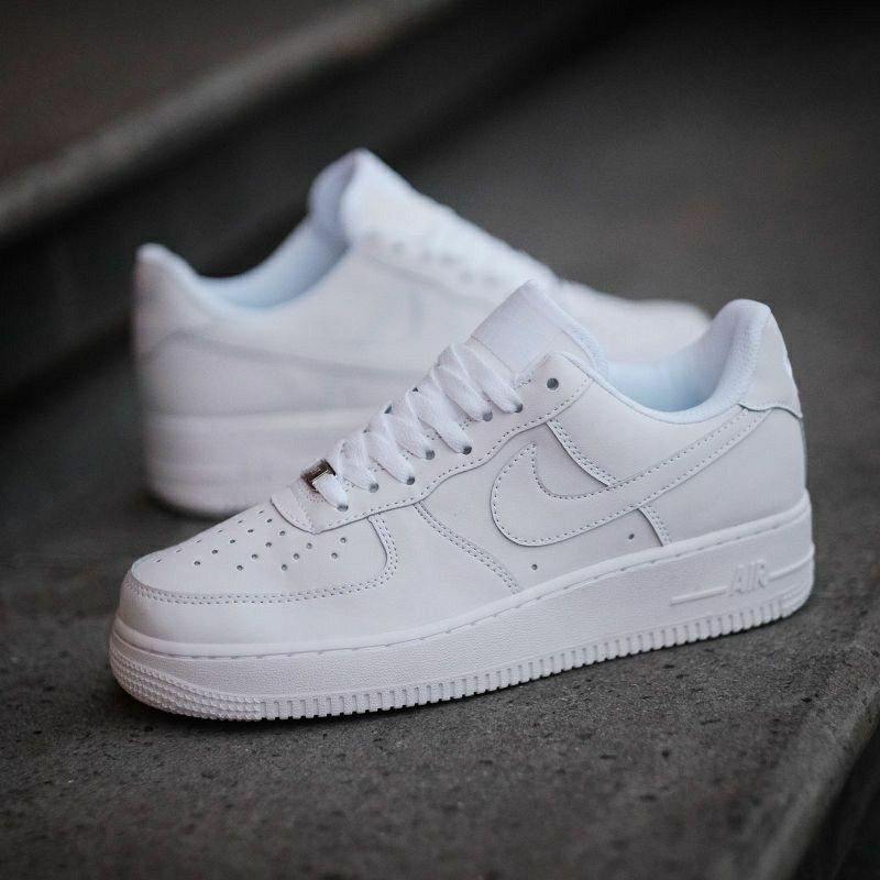 mens nike air force ones white