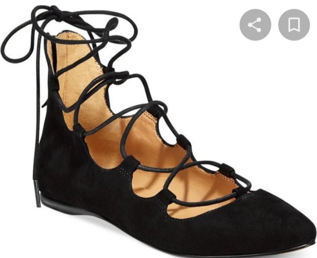 Nine west best sale lace up flats
