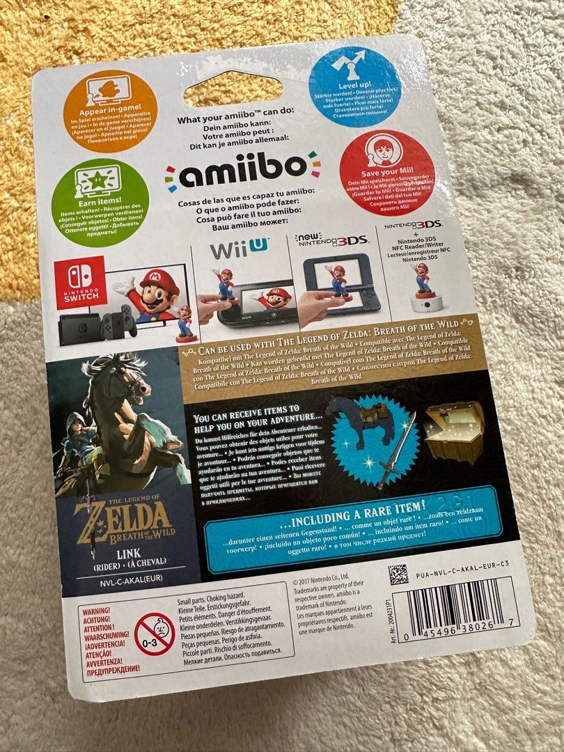 Legend Of Zelda Breath Of The Wild Epona Amiibo Nintendo Amiibo Switch Legend of Zelda Link Horse Epona Figure Breath