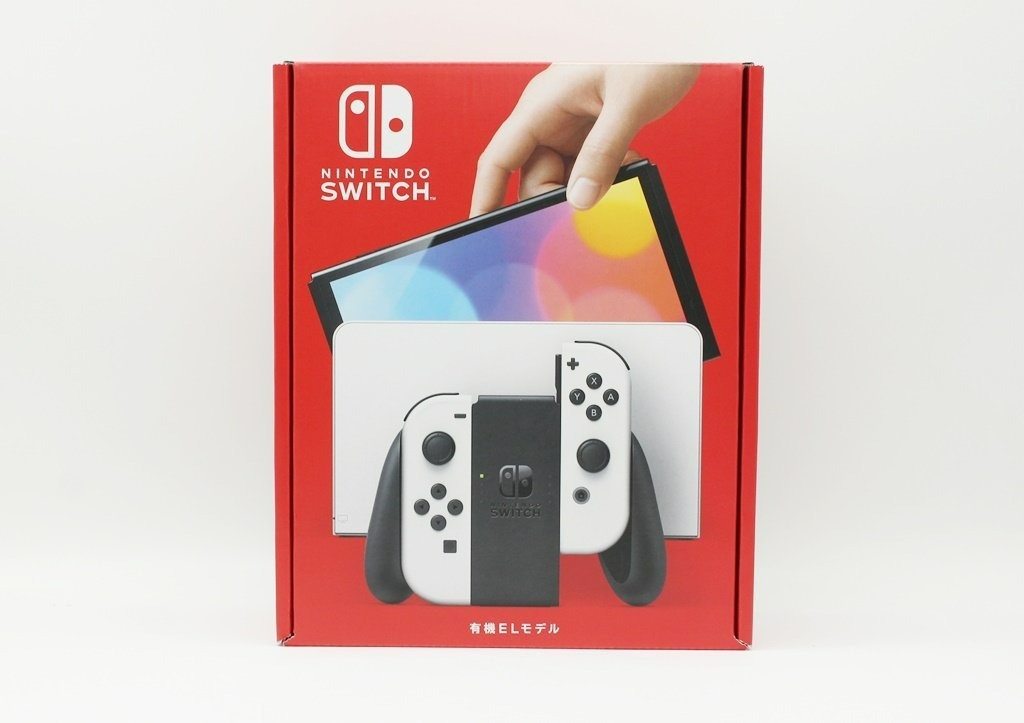 Nintendo Switch New type organic EL body White x White, 電子遊戲