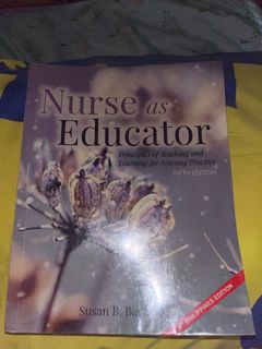 Nurse as Educator