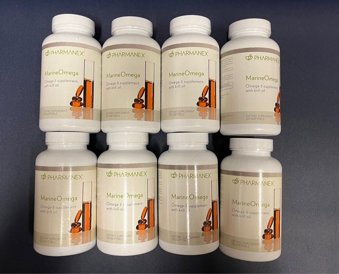 Nuskin marine omega 美國本土如新Nu skin深海賦活魚油120粒, 健康及