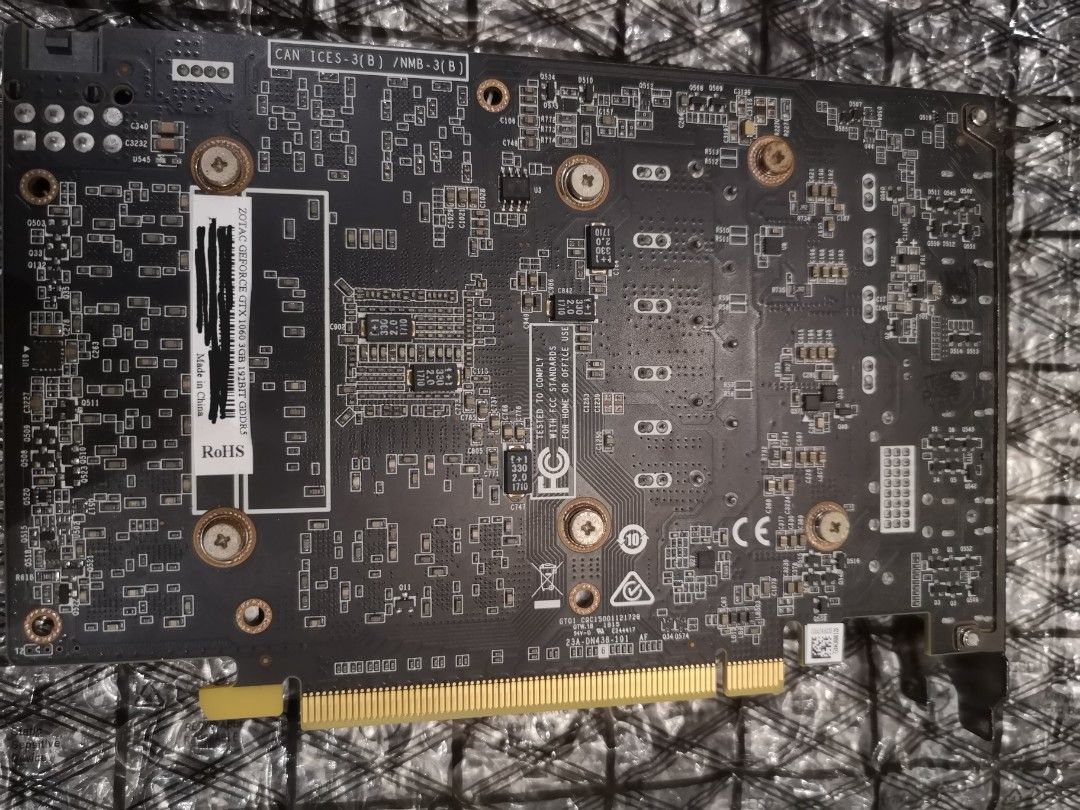 Nvidia Geforce GTX 1060 3Gb GDDR5 graphics card Computers Tech