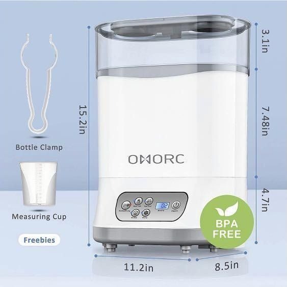 Omorc baby bottle sterilizer sale