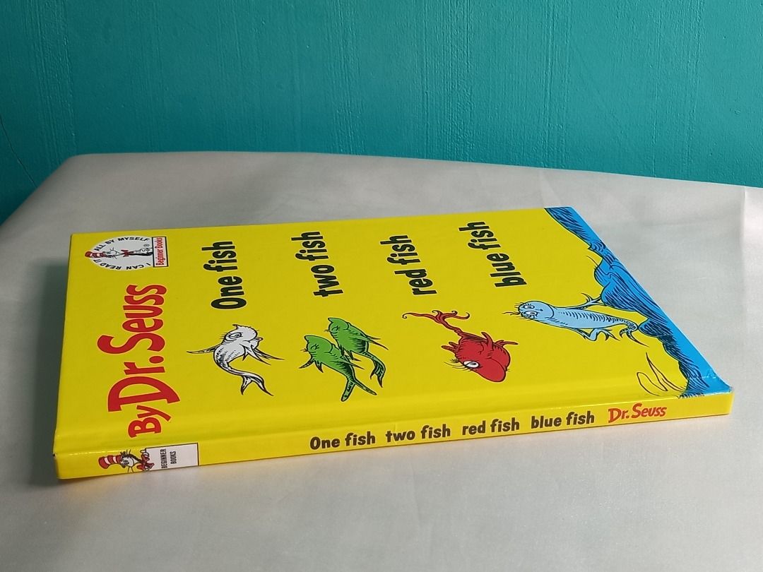 One Fish Two Fish Red Fish Blue Fish by Dr. Seuss (I can read it all by