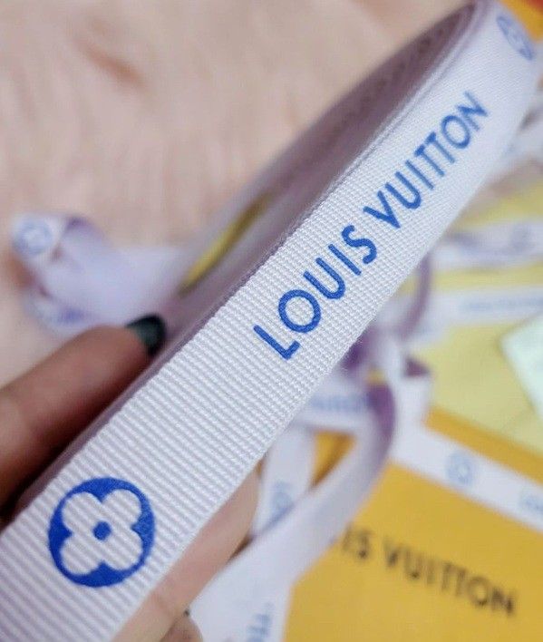Louis Vuitton LV original ribbon blue, Hobbies & Toys, Stationery & Craft,  Handmade Craft on Carousell