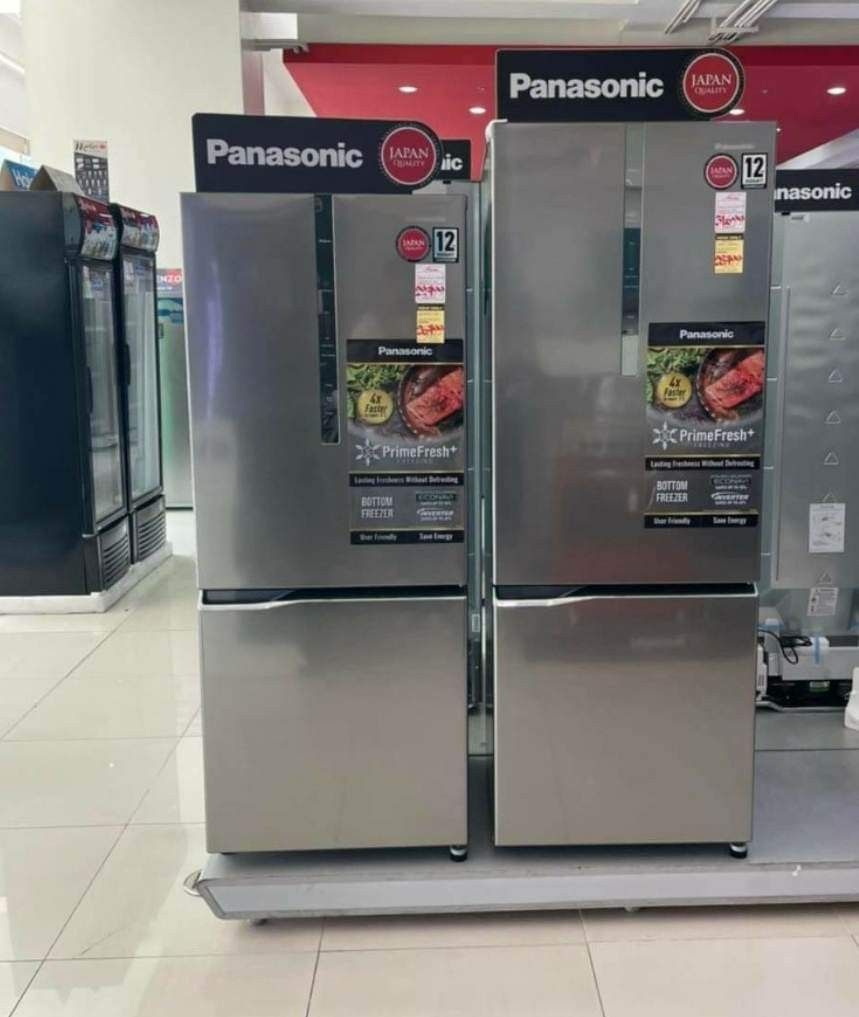 PANASONIC BOTTOM FREEZER INVERTER PRIME FRESH+ REFRIGERATOR, TV & Home