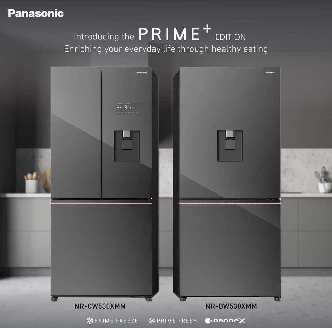 PANASONIC BOTTOM FREEZER PRIME+ REFRIGERATOR, TV & Home Appliances, Kitchen Appliances