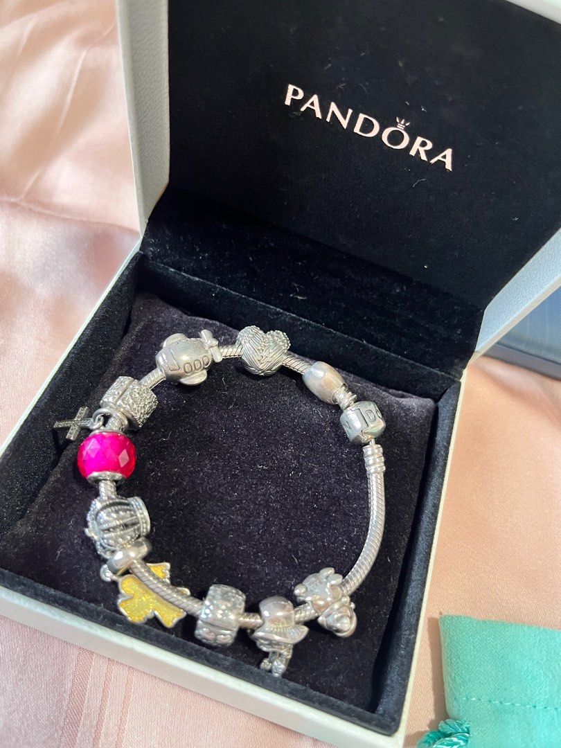 Pandora Style Lavender Ribbon Bracelets Wholesale –, 44% OFF