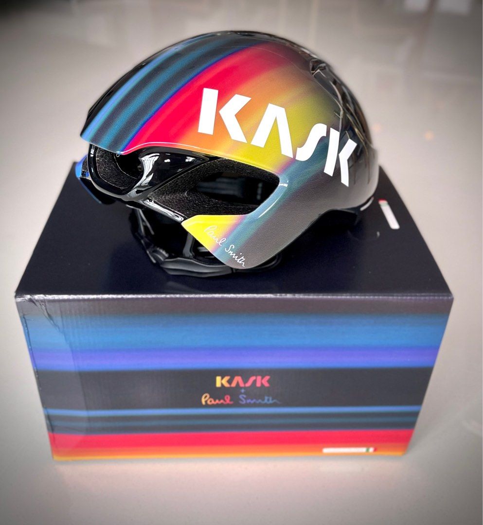 Paul Smith Kask Rainbow Stripe Utopia Sports Equipment