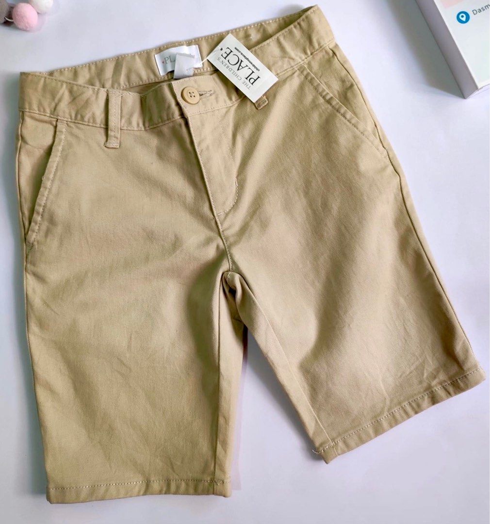 Place khaki shorts, Babies & Kids, Babies & Kids Fashion on Carousell
