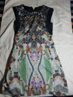 Plains and Prints Dress