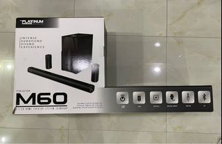 Platinum M60 soundbar with 5.1 speaker
