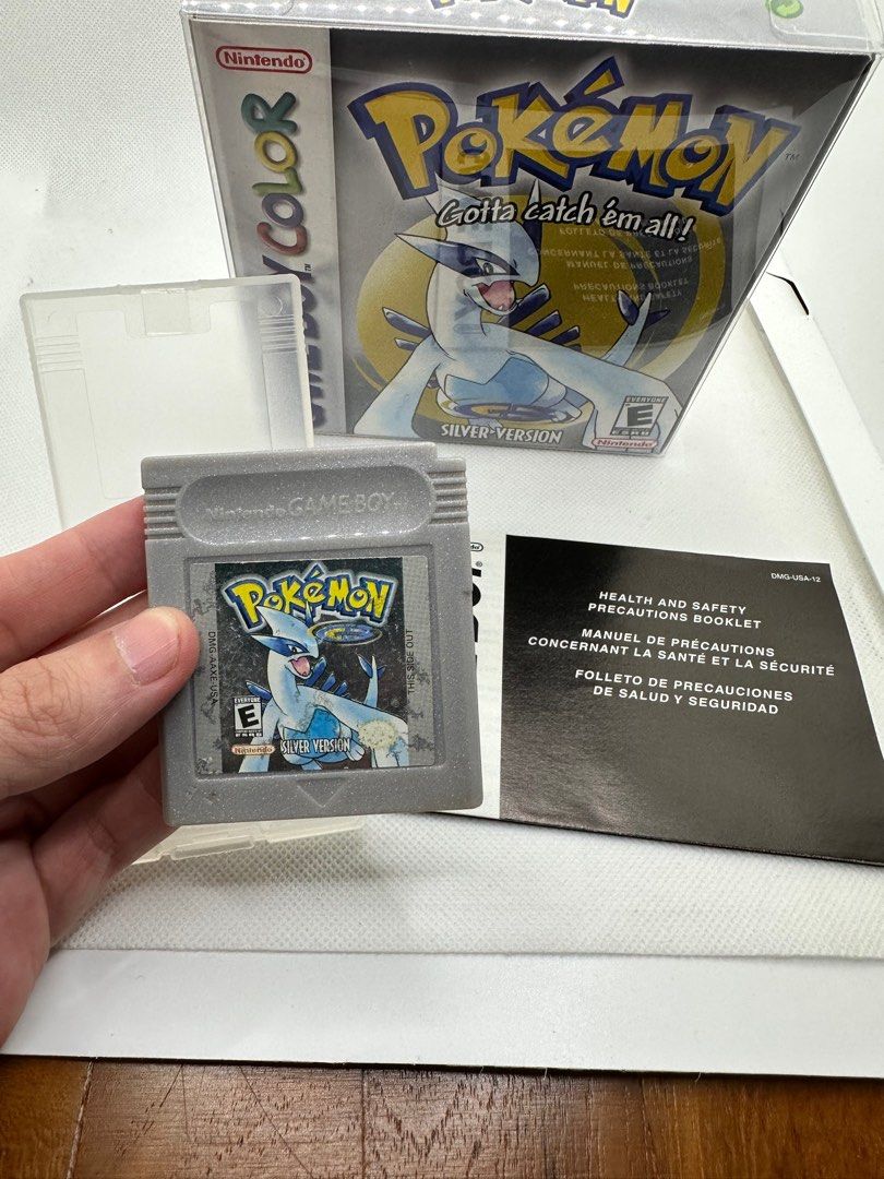 Pokemon Silver Lugia Gameboy Color Shell - Gamers4Gamers
