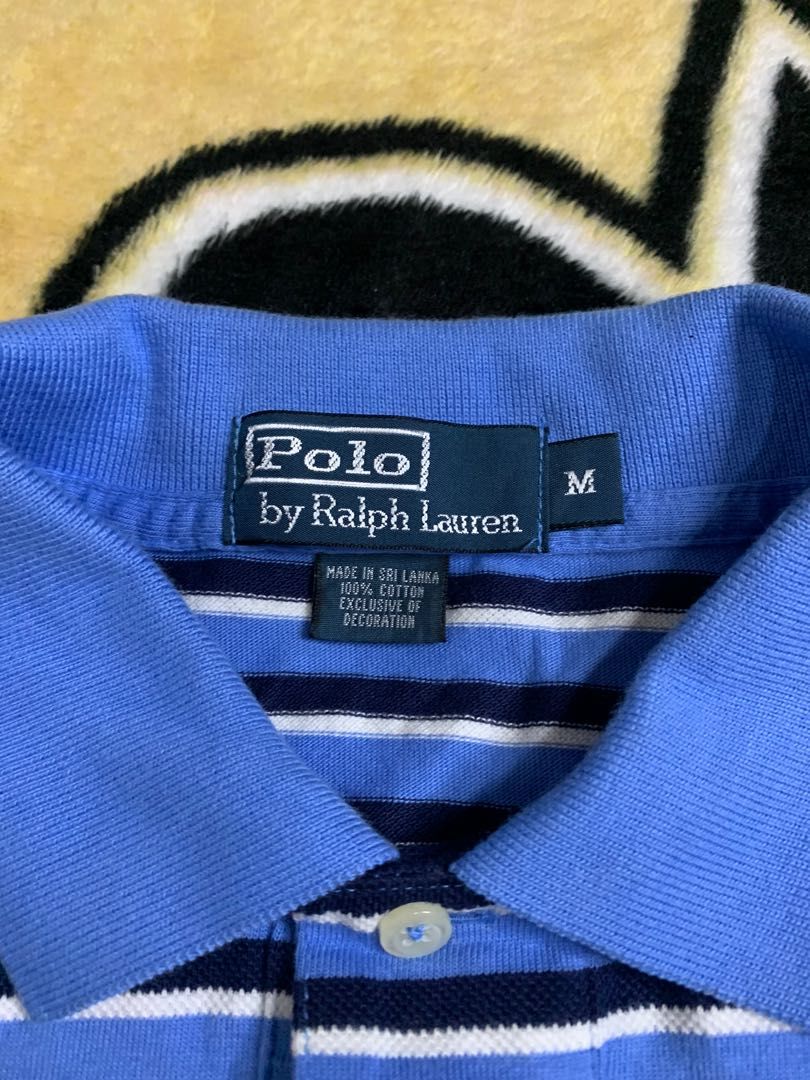 Polo Ralph Lauren (stripe), Men's Fashion, Tops & Sets, Tshirts & Polo  Shirts on Carousell