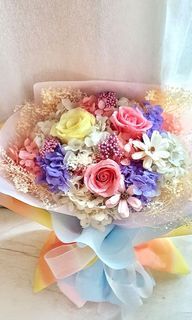 Preserved Flowers Bouquet - Valentine's day  gift