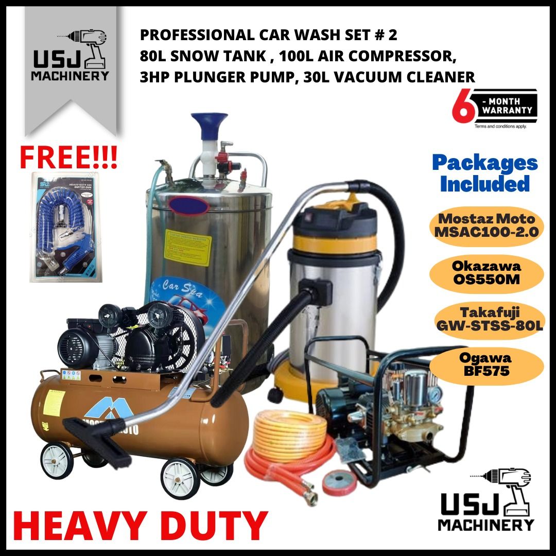 Car on sale washing compressor
