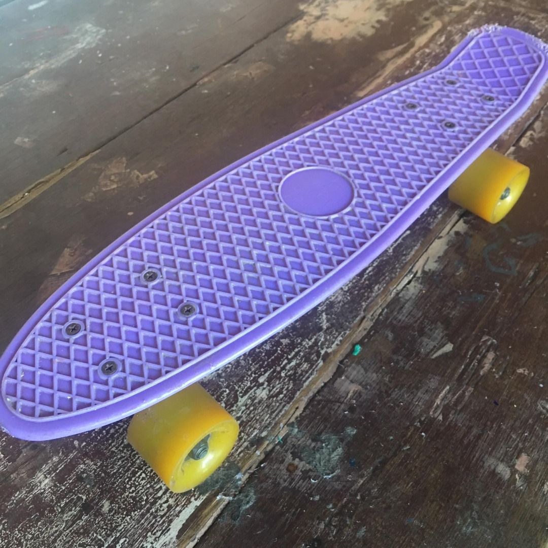 Purple Penny Board, Sports Equipment, Sports & Games, Skates