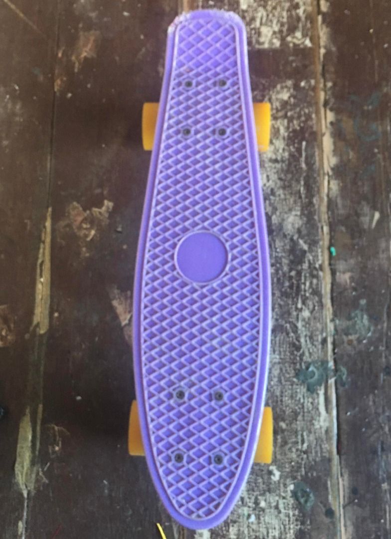Purple Penny Board, Sports Equipment, Sports & Games, Skates