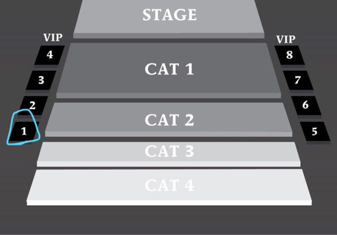 [relist] Cigarettes After Sex Cas Live In Kl Vip Ticket X 1 Tickets