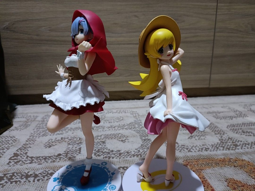 REZero Rem (Red riding hood) / Shinobu Monogatari figures, Hobbies