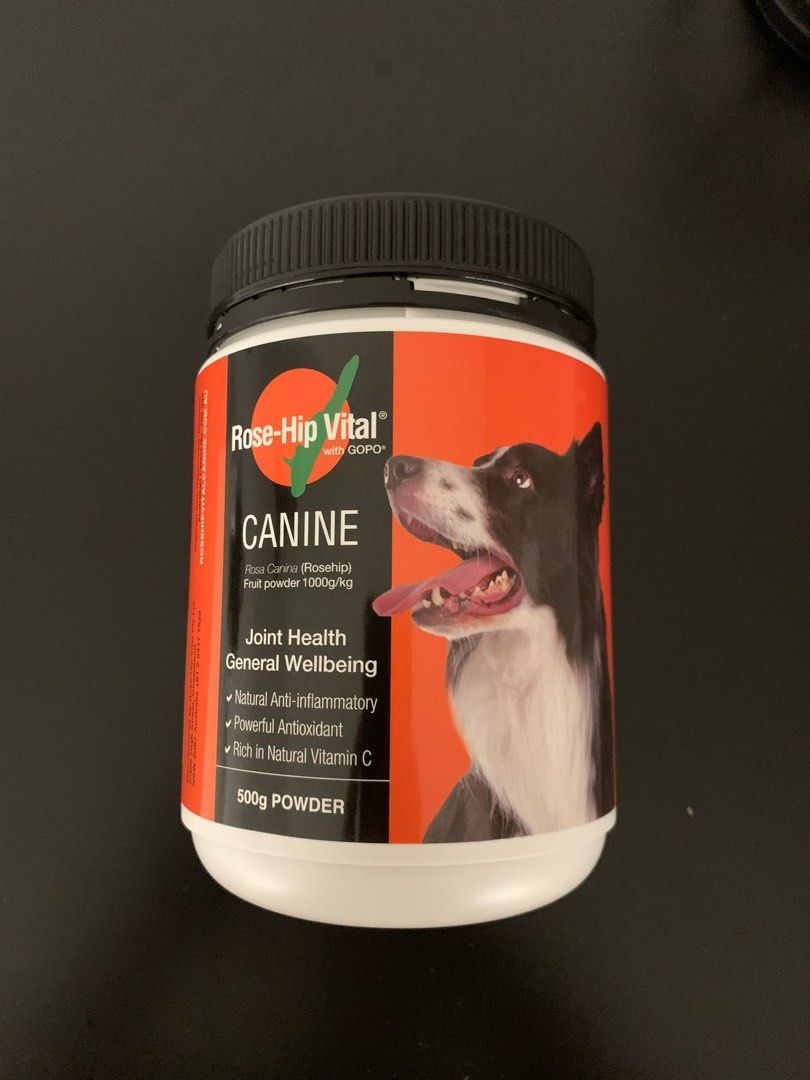 ROSE HIP VITAL CANINE 500g Premium Pet Supplement Rosehip Vital Dog Powder, Pet Supplies, Pet