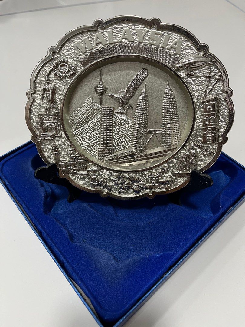 Royal Selangor Malaysia Pewter Plate, Hobbies & Toys, Collectibles