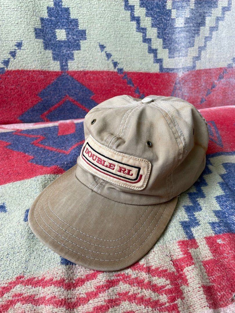 Vintage 90's RRL cap made in USA, 男裝, 手錶及配件, 棒球帽、帽