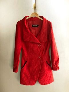 Ruby Red Semi-Reefer Coat