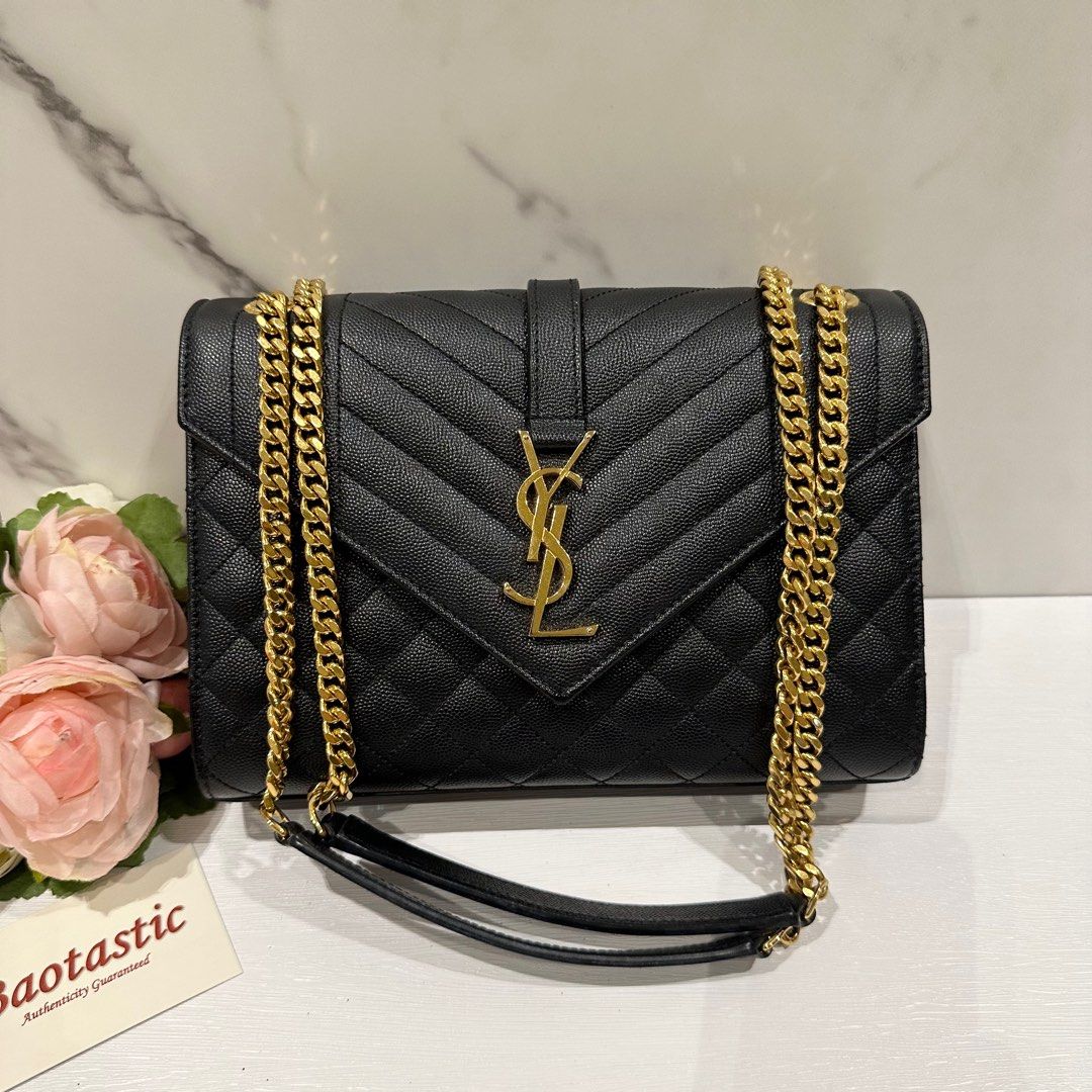 Authentic YSL College bag small, Luxury, Bags & Wallets on Carousell