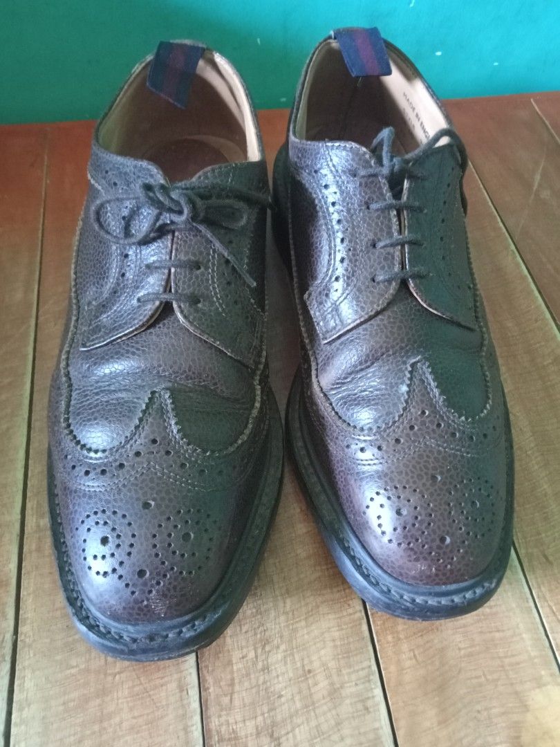 Sanders military brogue shoe, Men's Fashion, Footwear, Dress Shoes on