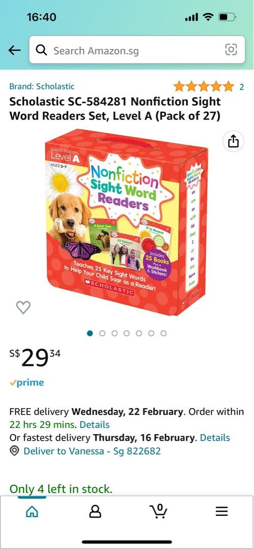 Scholastic sight word readers non fiction Children Books, Hobbies ...