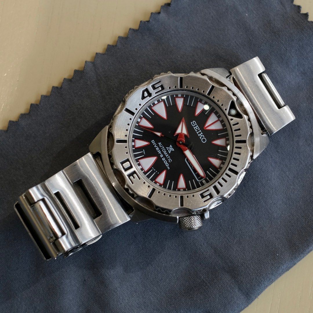 Seiko blood monster 2nd generation - Dracula, Luxury, Watches on Carousell